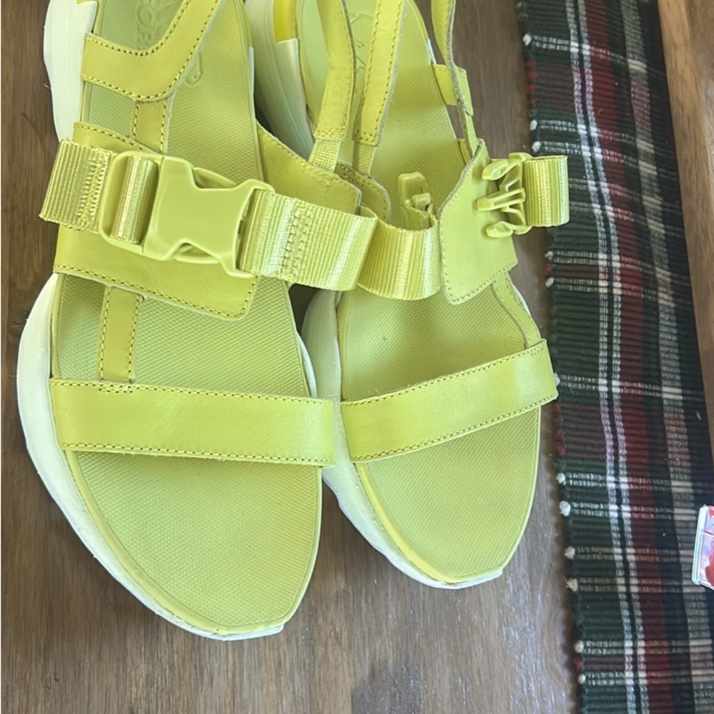 Sorel Women's Sandals in Bright Yellow